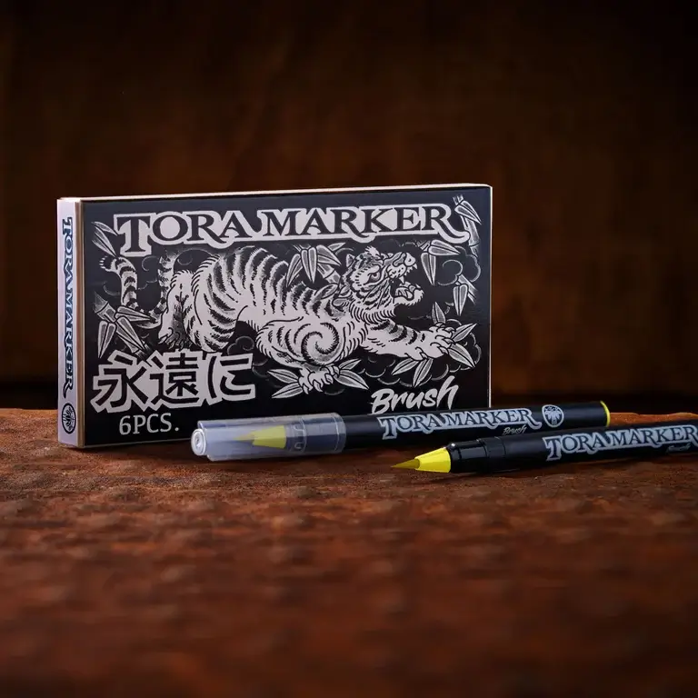 Tora Marker Brush - Kin Yellow