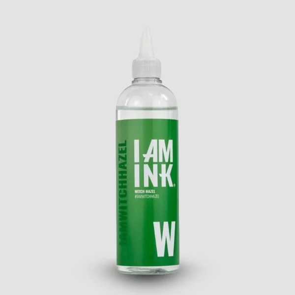 I AM INK Witch Hazel – alkoholfreie Zaubernuss-Lösung als Verdünner und Finish, 200ml Flasche