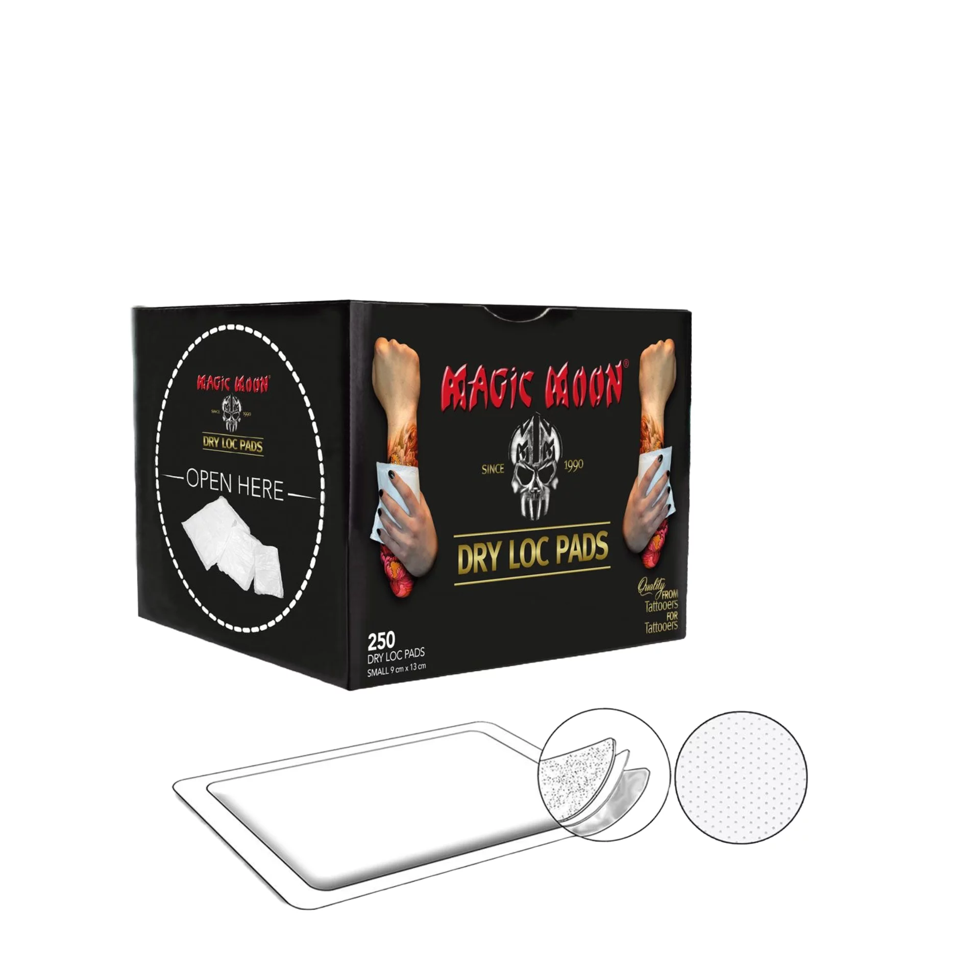 Dry Loc Pads - small 250 Stück