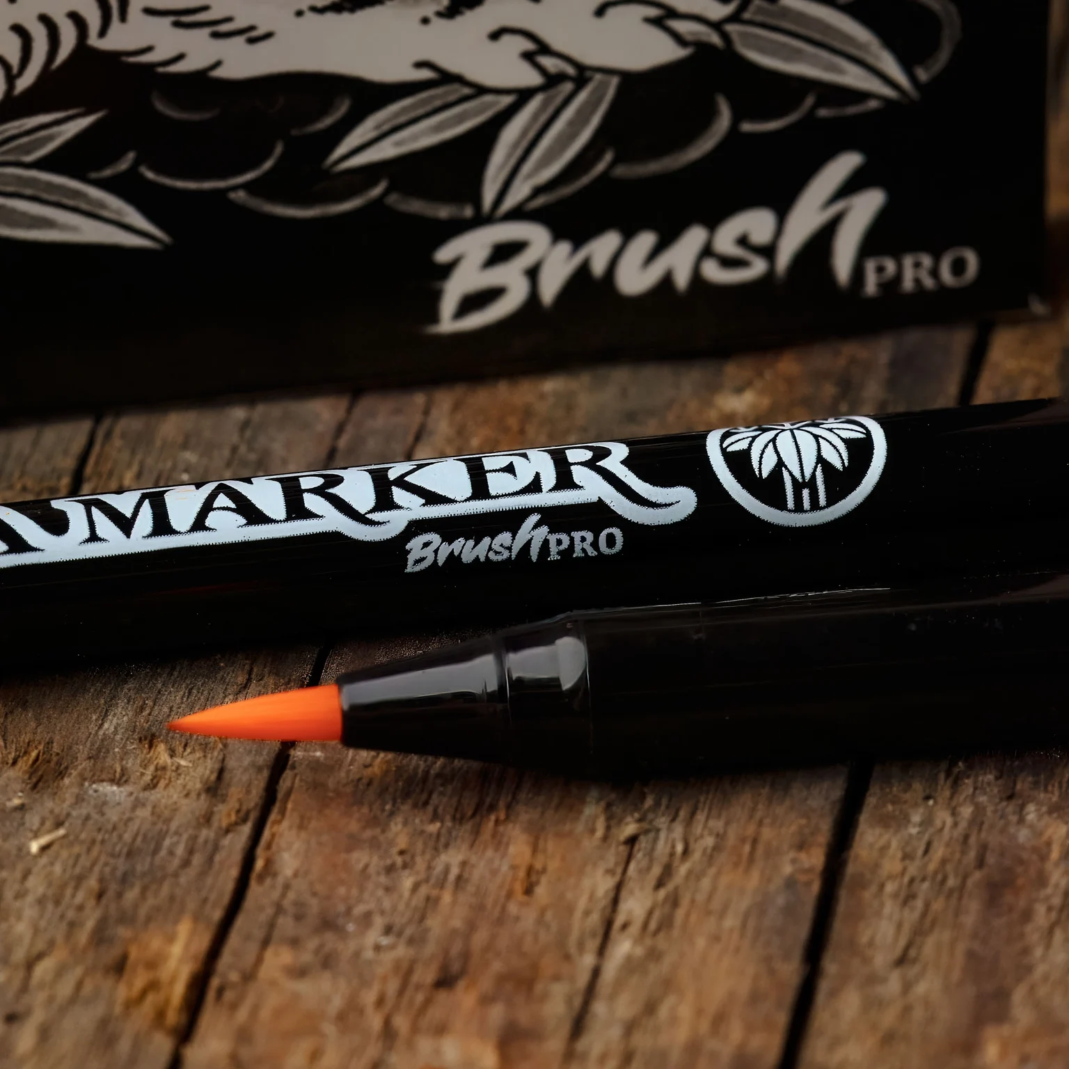 Tora Marker Brush Pro - Daidai Orange 6er Pack