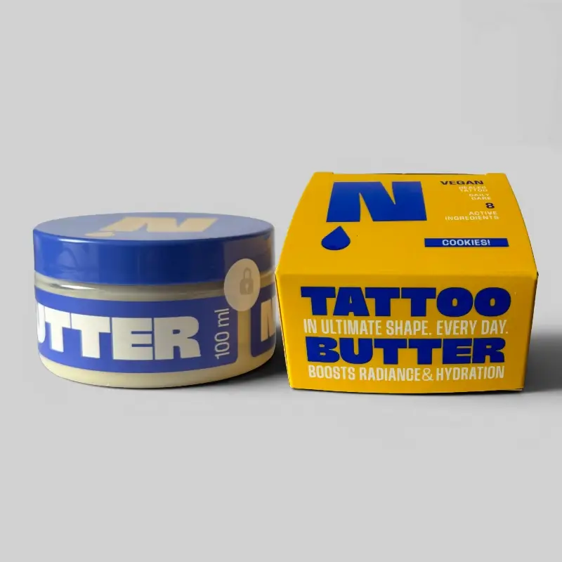 NEBA Tattoo Butter Cookies 100 ml Dose und Verpackung